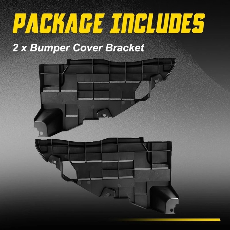 Durable Bumper Trim Set For Front Left And Right Primed Car Parts 2