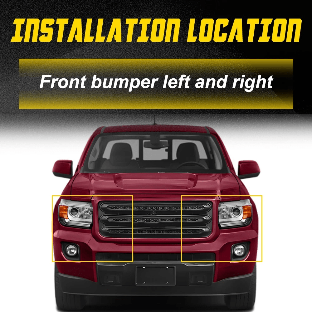 Durable Bumper Trim Set For Front Left And Right Primed Car Parts 7