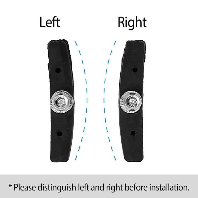V Brake Pads Cycling Bike Shoes Pads NonSlip Bicycle Stop Caliper Rim Brake Blocks Set 6