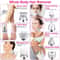 Cordless Epilator Electric Razor For Women Razor Lady Hair Removal Wet Dry Trimmer Shaver Perfect 5