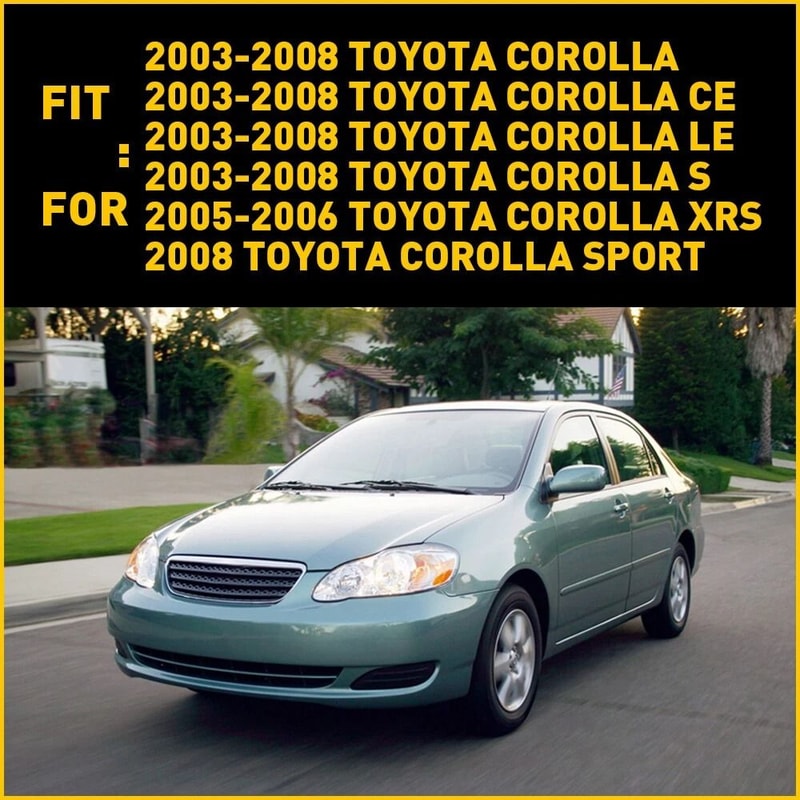 Front Left Right Side Bumper Bracket Set Corrosion Resistant Durable ABS 2