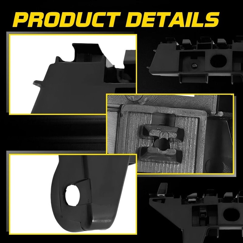 Durable Front Bumper Bracket Driver Passenger Side LH RH For Cars 3