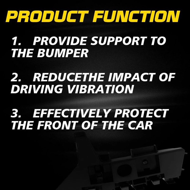 Durable Front Bumper Bracket Driver Passenger Side LH RH For Cars 7