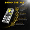 LED Bulbs Plug And Play Wide Application High Performance For Map License And Side Marker Lights 4