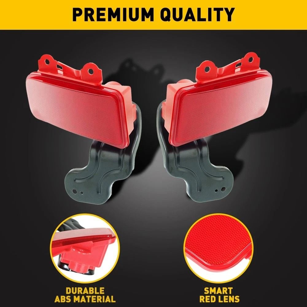 Left Right CRV Rear Bumper Reflector Light Cover Marker Pair 10
