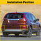 Left Right CRV Rear Bumper Reflector Light Cover Marker Pair 3