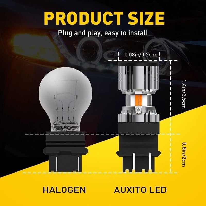 Super Bright LED Bulb Stop Parking Light Lamp For Brake Tail Easy Installation 1