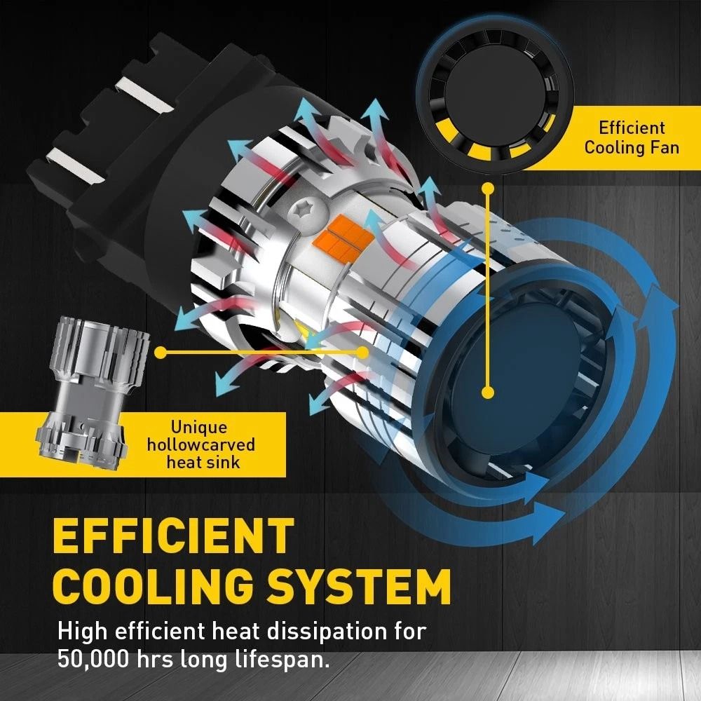 Super Bright LED Bulb Stop Parking Light Lamp For Brake Tail Easy Installation 5