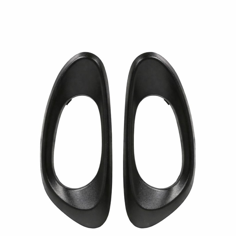 HighQuality Interior Door Handle Trim Bezel Set Front Black Direct Fit Easy Installation For Vehicl 0