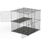 Cat Kennel Playpen Heavy Duty Cage For Cats And Small Pets Secure 2 Doors Ladder Perfect For Kitten
