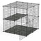Cat Kennel Playpen Heavy Duty Cage For Cats And Small Pets Secure 2 Doors Ladder Perfect For Kitten