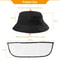 Transparent Protection Hat Anti Spitting Saliva Splash Face Cover Unisex UV Shield Cap For Outdoor