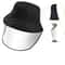 Transparent Protection Hat, Anti Spitting Saliva Splash Face Cover, Unisex UV Shield Cap for Outdoor Activities
