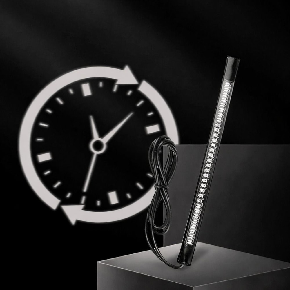 Flexible Turn Signal Light LED Tail Brake Stop Indicator For Easy Installation 0