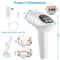 Permanent Hair Removal Ice Cooling IPL Device AtHome Hair Removal For Armpits Legs Bikini Line 12