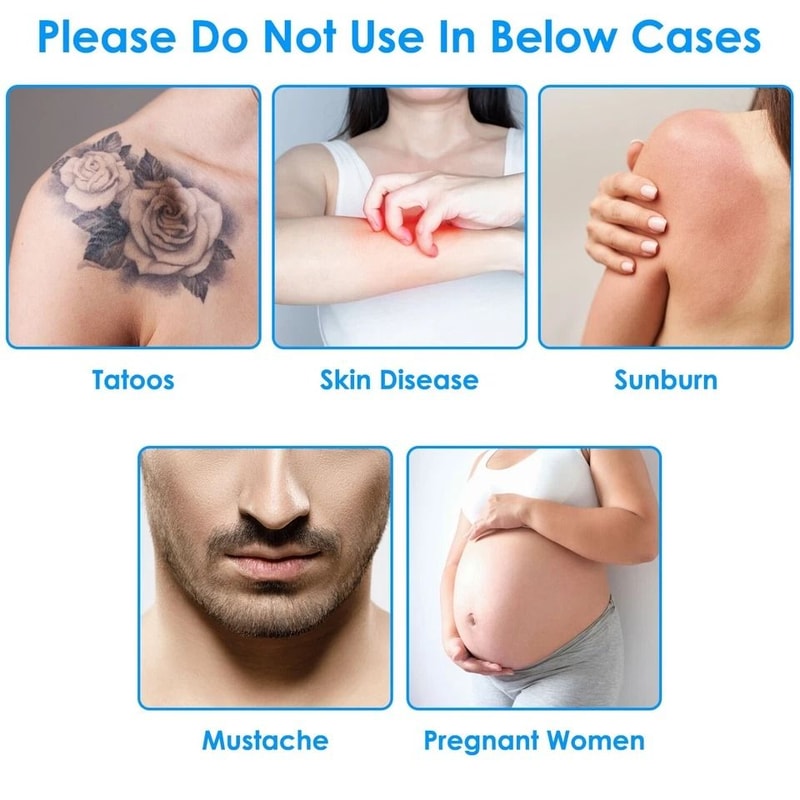 Permanent Hair Removal Ice Cooling IPL Device AtHome Hair Removal For Armpits Legs Bikini Line 3