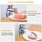 Manual Meat Grinder Mincer Sausage Maker Pasta Filler Machine Handheld Grinding Tabletop Tool 8