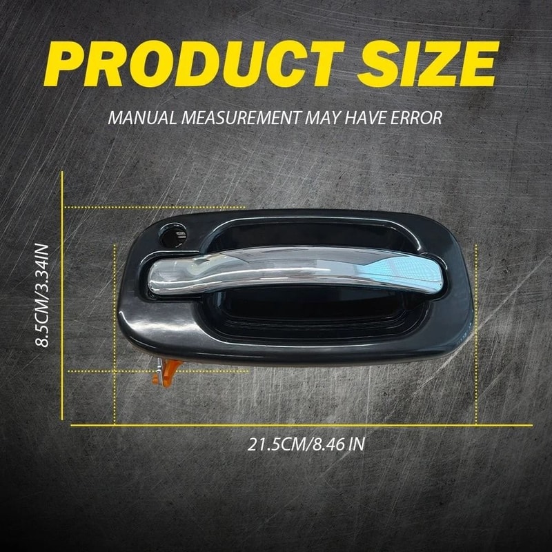 Durable Front Rear Outside Door Handles Set Simple Installation Quality Replacement Parts 2