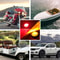 Truck Trailer Round Side Marker Lights LED AmberRed Bullet Light Waterproof DOT SAE 8