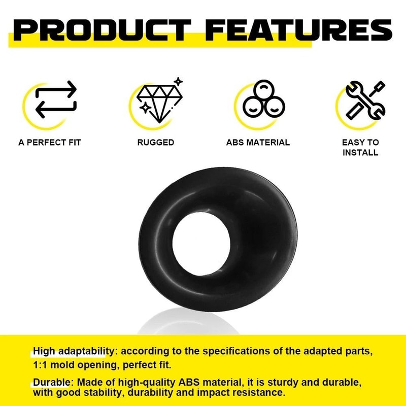 Fog Light Covers Bumper Bezels For Cars ImpactResistant 4