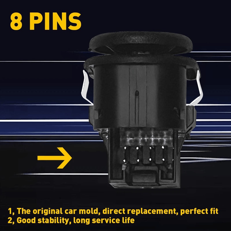 Left Power Mirror Control Switch For LH Driver Side Durable Replacement 5