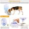 Automatic Gravity Pet Water Dispenser Waterer Feeder For Cats And Dogs SelfRefilling Fountain 3
