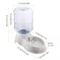 Automatic Gravity Pet Water Dispenser Waterer Feeder For Cats And Dogs SelfRefilling Fountain 7