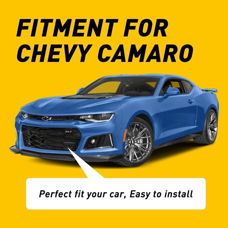 Adjustable Red Front Bumper Lip Splitter Strut Rod Tie Bar For Cars And SUVs 2