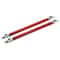 Adjustable Red Front Bumper Lip Splitter Strut Rod Tie Bar For Cars And SUVs 0