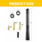 Universal Fit Carbon Fiber Antenna Perfect Replacement For Your Car 3
