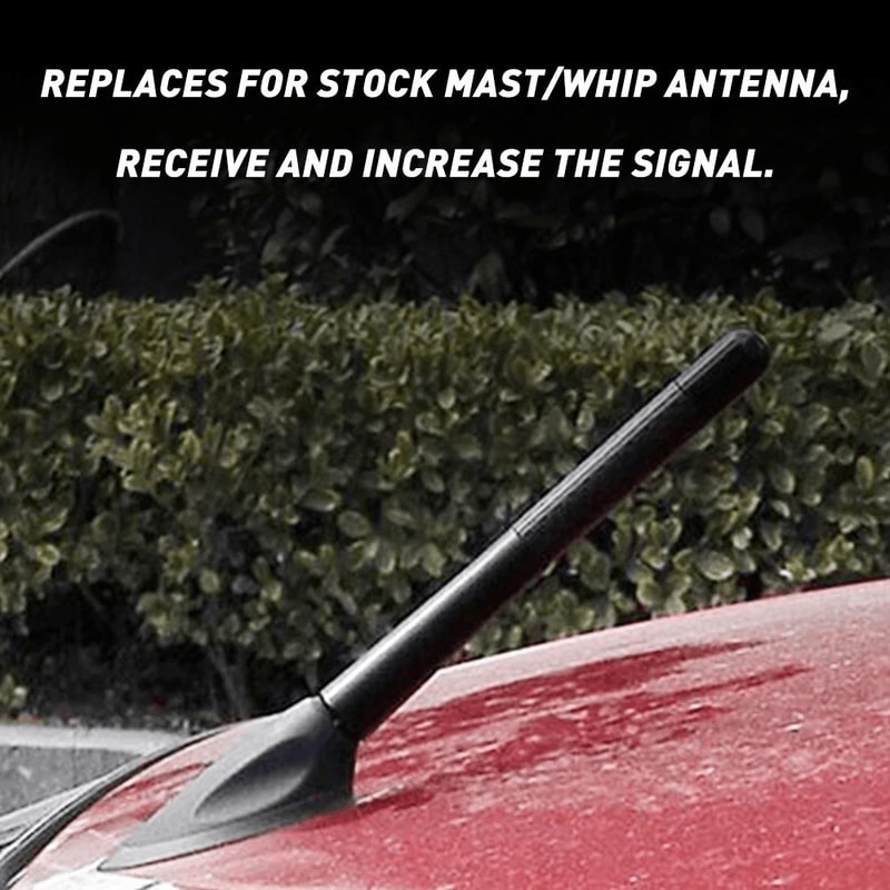 Universal Fit Carbon Fiber Antenna Perfect Replacement For Your Car 5