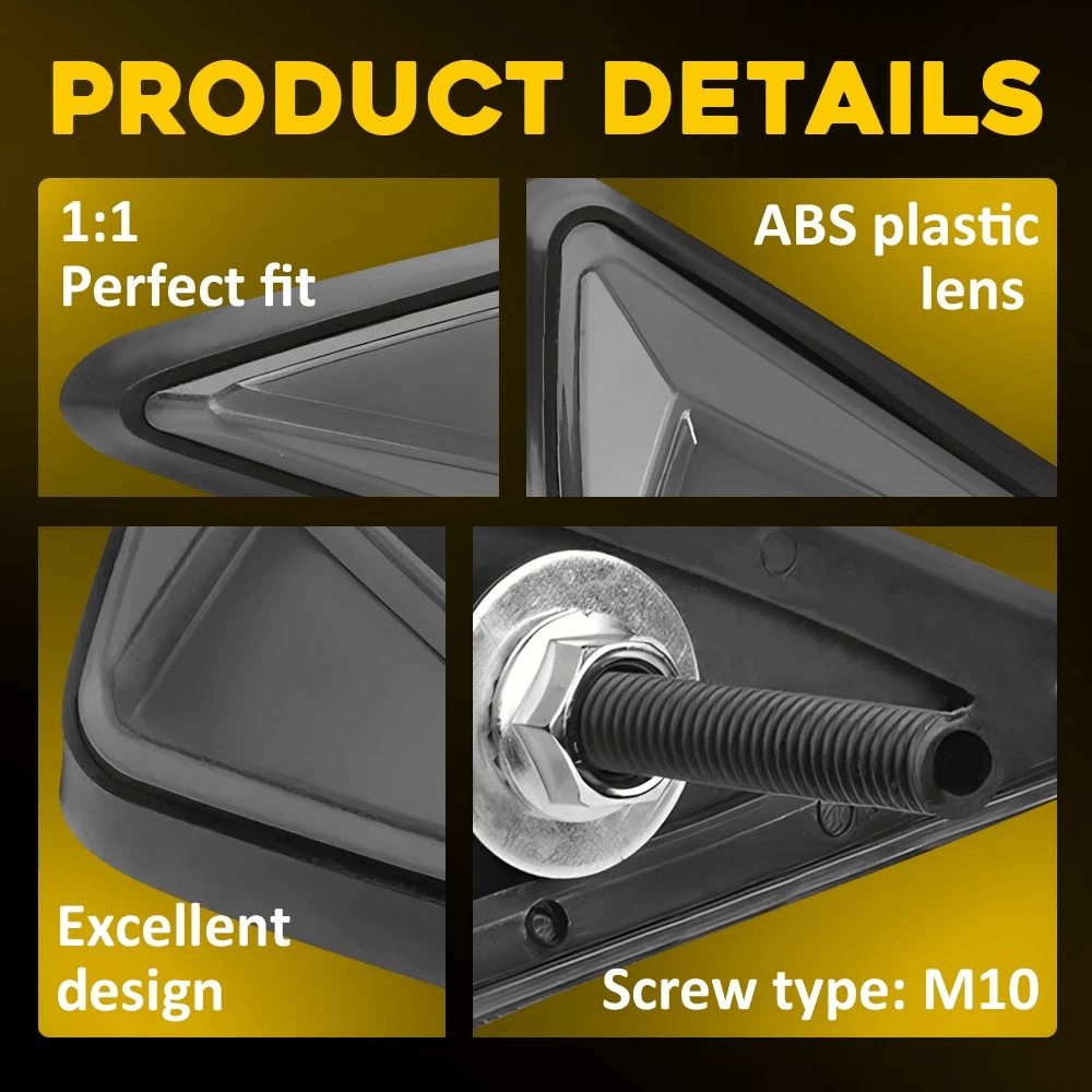 High Brightness LED Flush Mount Turn Signal Lights Waterproof Easy Installation For Motorcycles 0