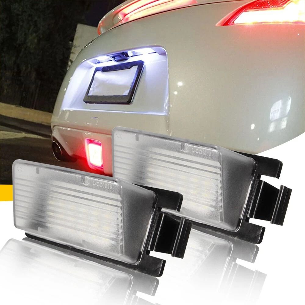 Super Bright SMD LED License Plate Light Lamp High Power Xenon White For Enhanced Safety 0