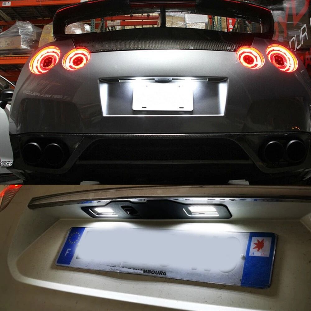 Super Bright SMD LED License Plate Light Lamp High Power Xenon White For Enhanced Safety 8