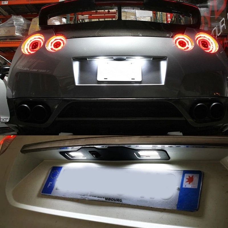 Super Bright SMD LED License Plate Light Lamp High Power Xenon White For Enhanced Safety 8