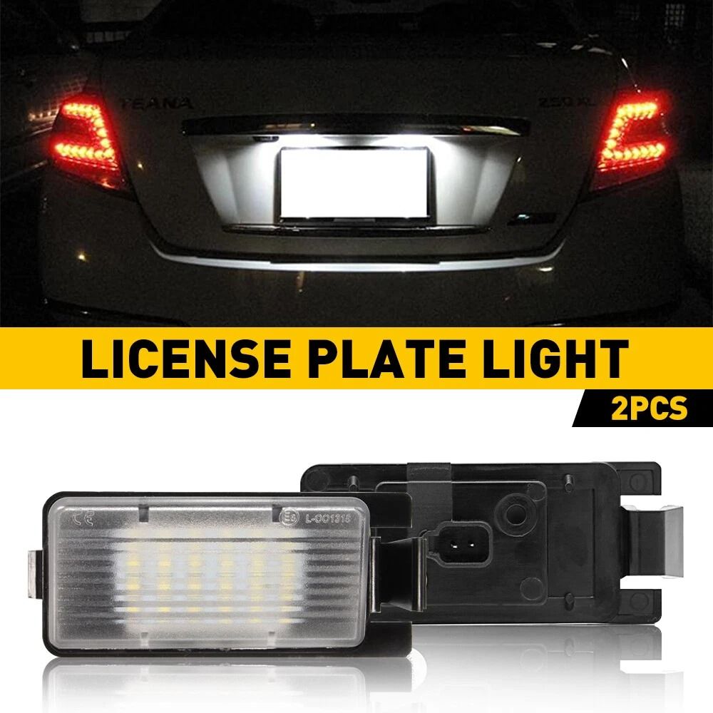 Super Bright SMD LED License Plate Light Lamp High Power Xenon White For Enhanced Safety 11