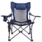 Heavy Duty Steel Camping Lounge Chair Foldable With Reclining Backrest Load Capacity 2