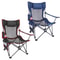 Heavy Duty Steel Camping Lounge Chair Foldable With Reclining Backrest Load Capacity 4