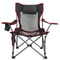 Heavy Duty Steel Camping Lounge Chair Foldable With Reclining Backrest Load Capacity 1