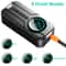Car Air Pump Compressor LCD Tire Inflator Electric Portable Auto 150PSI Tire Pump With Intelligent 9