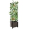 SelfWatering Garden Bed Planter Box Vertical Plants Bin With Lockable Wheels For Easy Yard Mobility 0