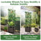 SelfWatering Garden Bed Planter Box Vertical Plants Bin With Lockable Wheels For Easy Yard Mobility 9