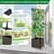 SelfWatering Garden Bed Planter Box Vertical Plants Bin With Lockable Wheels For Easy Yard Mobility 7