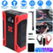 Jump Starter With Air Compressor Emergency Car Battery Booster Power Supply 12