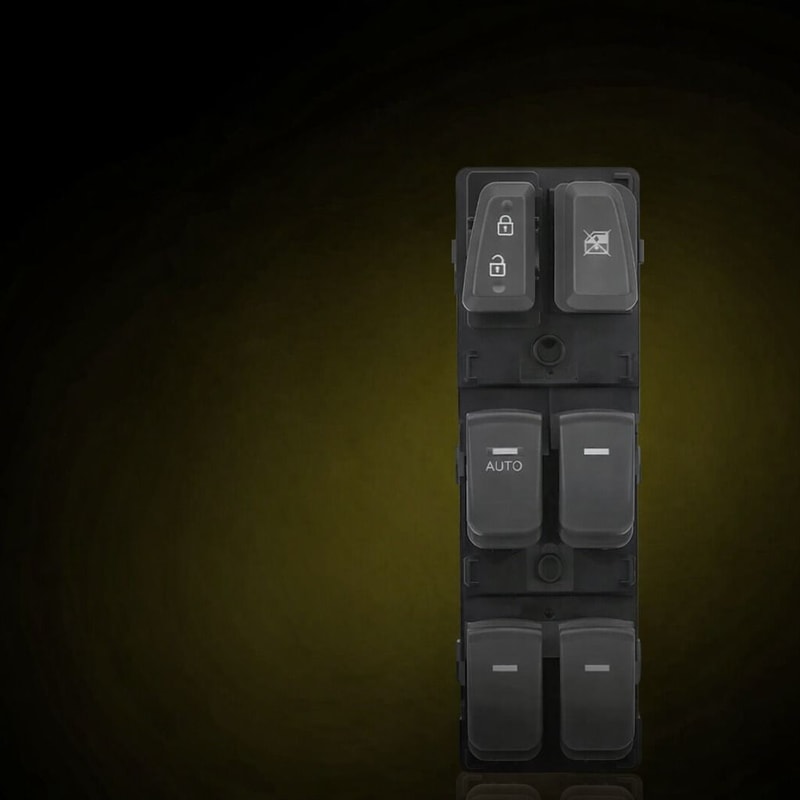 Gray Left Driver Door Power Window Switch Direct Fit Stable 0