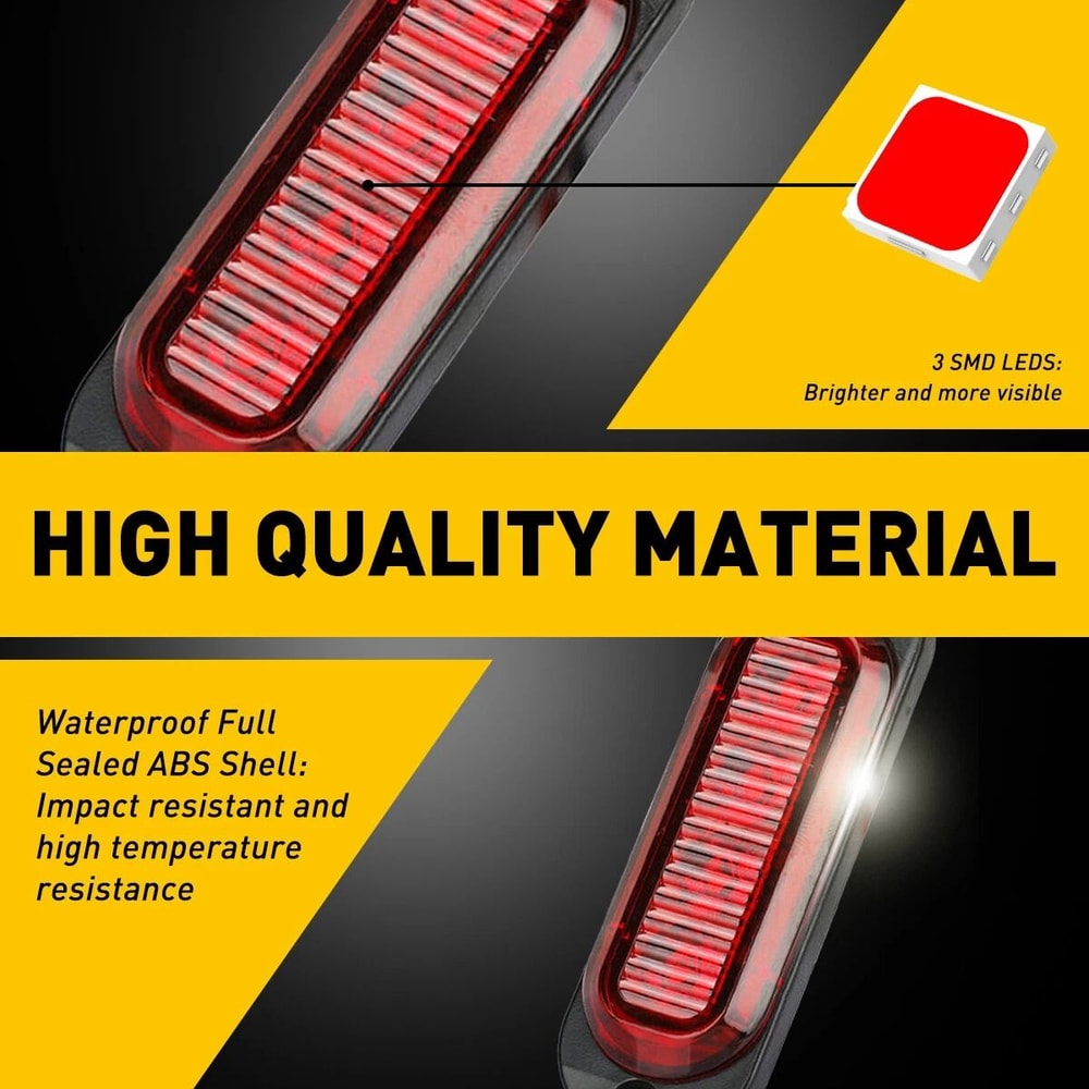 Red LED Side Marker Lights Assembly Clearance Lights For Truck Trailer RV 6