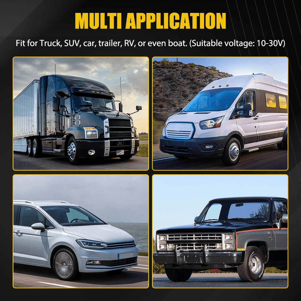 LED License Plate Light DC BracketMount For UTV ATV Trailer Truck 9