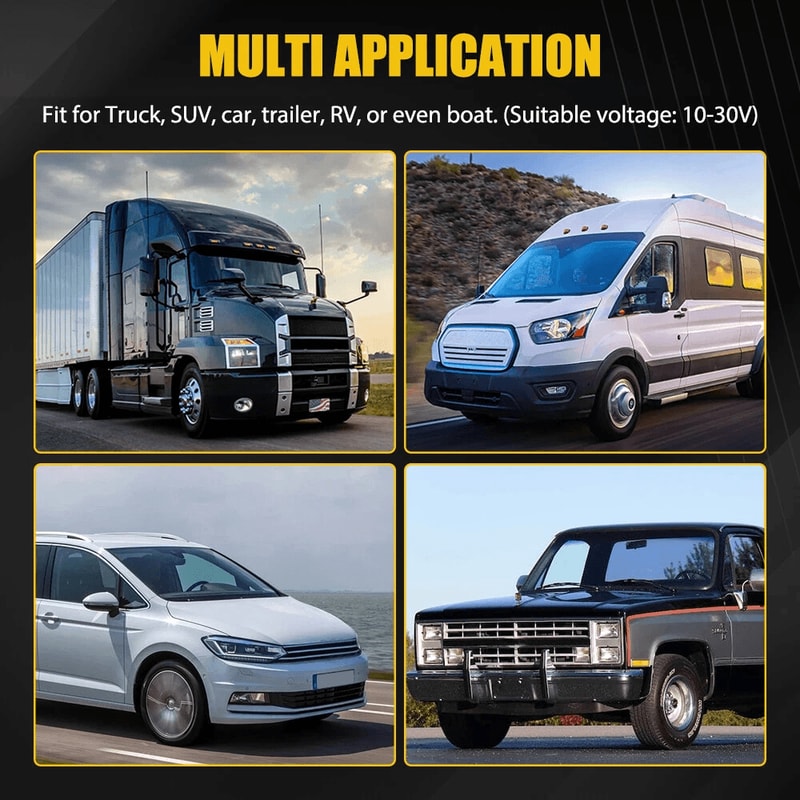 LED License Plate Light DC BracketMount For UTV ATV Trailer Truck 9