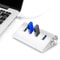 Portable USB Hub HighSpeed Data Transfer Aluminum Alloy Charging Hub For Windows PC Mac 0
