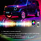 RGB Color Changing LED Wheel Lights For Car Truck Bluetooth APP Remote 4